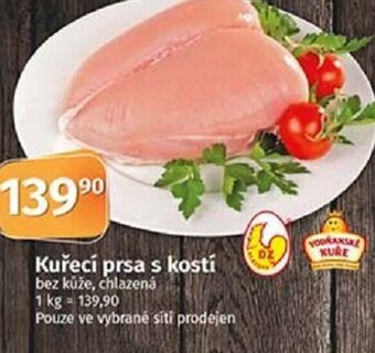 COOP TIP Kuřecí prsa s kostí nabídka