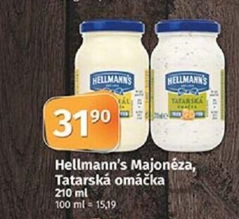 COOP TIP Hellmann's Majonéza, Tatarská omáčka nabídka