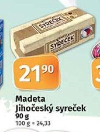 COOP TIP Madeta Jihočeský syreček 90 g nabídka