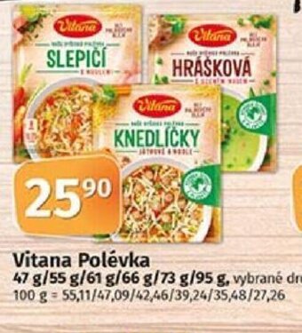 COOP TIP Vitana Polévka nabídka