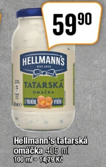 TEMPO Hellmann's tatarská omáčka 405 ml nabídka