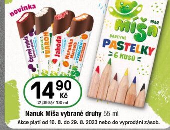 TEMPO Nanuk Míša vybrané druhy 55 ml nabídka