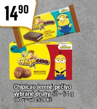 TEMPO Chipicao jemné pečivo vybrané druhy 50-64 g nabídka