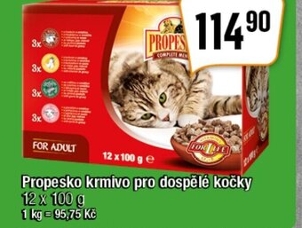 TEMPO Propesko krmivo pro dospělé kočky nabídka