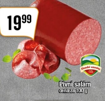 TEMPO Pivní salám cena za 100 g nabídka
