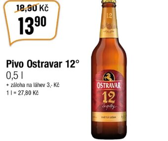 TEMPO Pivo Ostravar 12° 0,5L nabídka