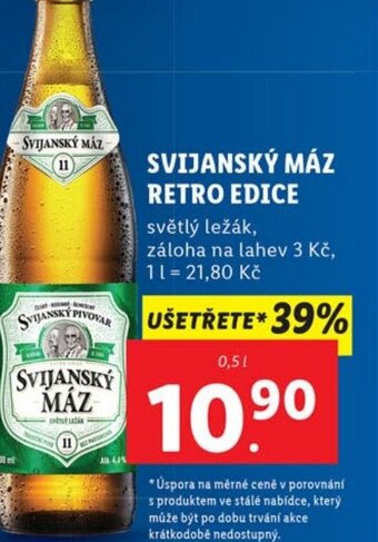 Lidl SVIJANSKÝ MÁZ RETRO EDICE nabídka