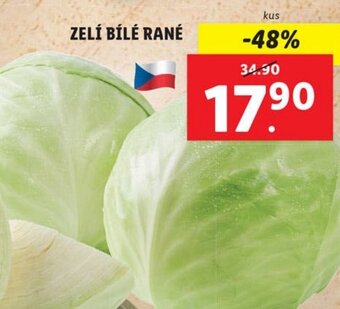 Lidl ZELÍ BÍLÉ RANÉ nabídka