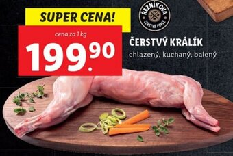 Lidl ČERSTVÝ KRÁLÍK nabídka