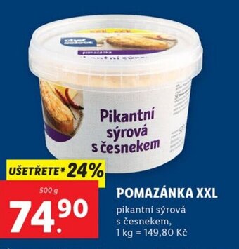 Lidl POMAZÁNKA XXL nabídka