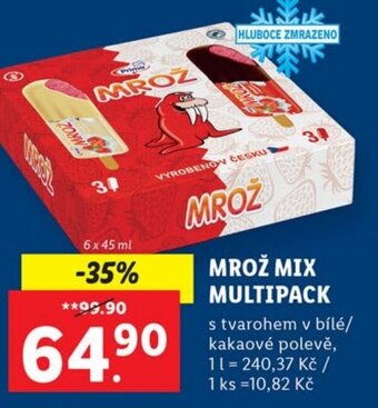 Lidl MROŽ MIX MULTIPACK nabídka
