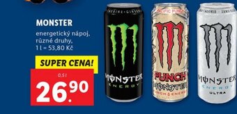 Lidl MONSTER nabídka