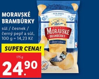 Lidl MORAVSKÉ BRAMBŮRKY nabídka