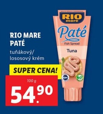 Lidl RIO MARE PATÉ nabídka