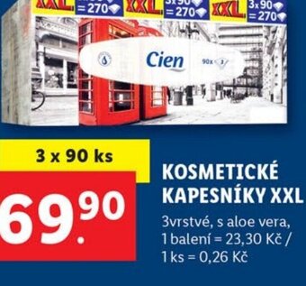 Lidl KOSMETICKÉ KAPESNÍKY XXL nabídka