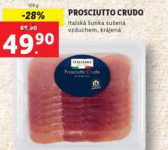 Lidl PROSCIUTTO CRUDO nabídka