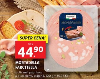 Lidl MORTADELLA FARCITELLA nabídka