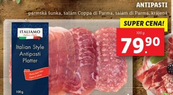 Lidl ANTIPASTI nabídka