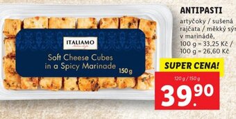 Lidl ITALIAMO ANTIPASTI nabídka