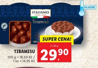 Lidl TIRAMISU nabídka
