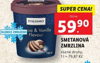 Lidl SMETANOVÁ ZMRZLINA nabídka