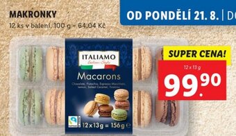 Lidl MAKRONKY nabídka