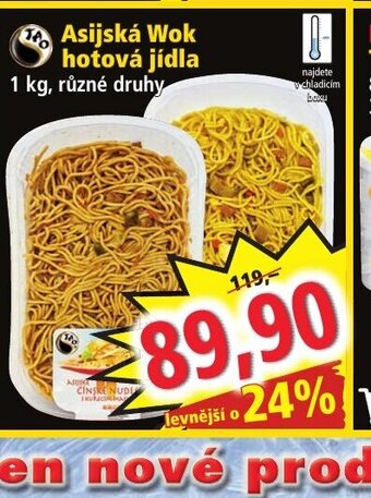 Norma Asijská Wok hotová jídla nabídka