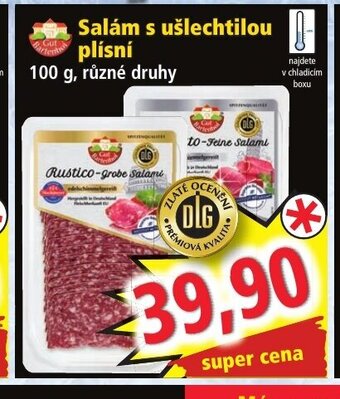 Norma Salám s ušlechtilou plísní nabídka