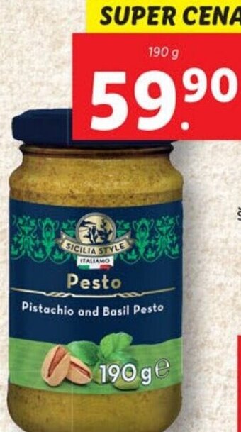 Lidl PESTO S BAZALKOU A PISTÁCIEMI nabídka