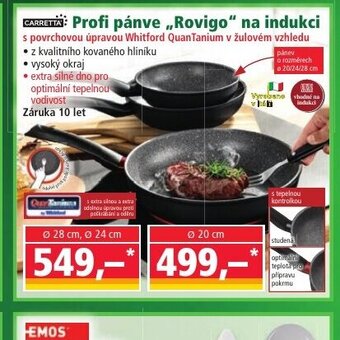 Norma CARRETTA Profi pánve ,,Rovigo" na indukci nabídka