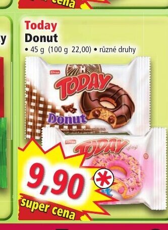 Norma Today Donut nabídka
