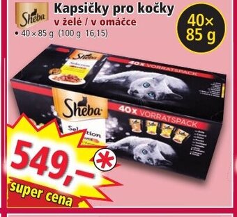 Norma Kapsičky pro kočky nabídka