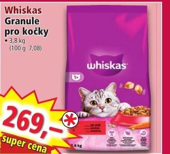 Norma Whiskas Granule pro kočky nabídka
