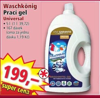 Norma Waschkönig Prací gel nabídka