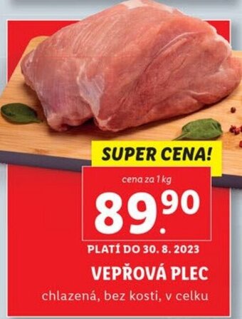 Lidl VEPŘOVÁ PLEC nabídka