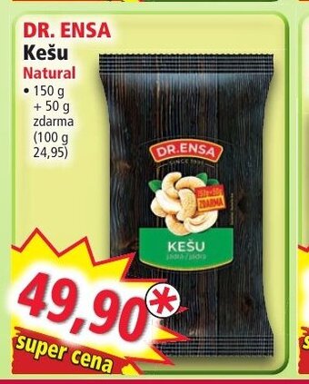 Norma DR. ENSA Kešu Natural nabídka