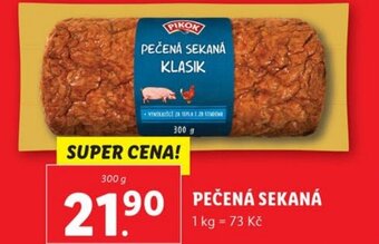 Lidl PEČENÁ SEKANÁ nabídka