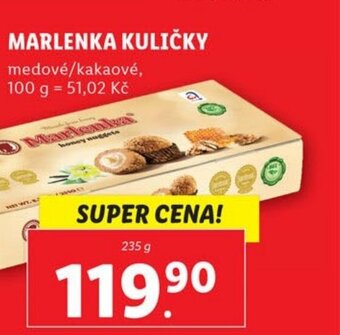 Lidl MARLENKA KULIČKY nabídka