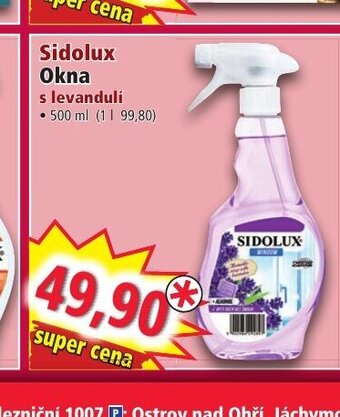 Norma Sidolux Okna nabídka