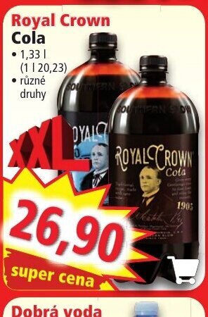 Norma Royal Crown Cola nabídka