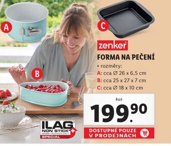 Lidl FORMA NA PEČENÍ nabídka