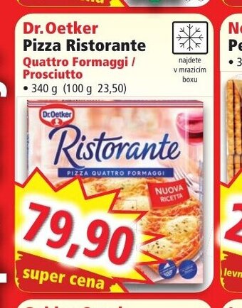 Norma Dr.Oetker pizza Ristorante nabídka