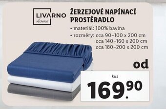 Lidl ŽERZEJOVÉ NAPÍNACÍ PROSTĚRADLO nabídka