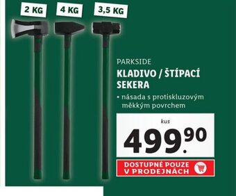 Lidl PARKSIDE KLADIVO / ŠTÍPACÍ SEKERA nabídka