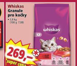Norma Whiskas granule pro kočky nabídka