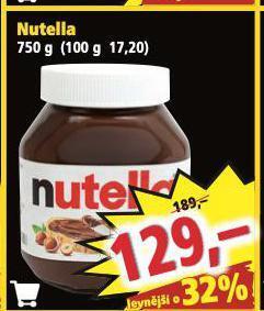 Norma Nutella nabídka