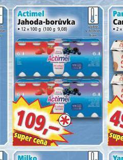 Norma Actimel nabídka