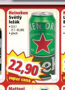 Norma Pivo heineken nabídka