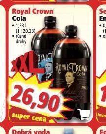 Norma Royal crown cola nabídka