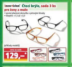 Norma Čtecí brýle nabídka